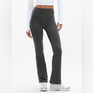 Athleta Fleece Lined Pants | S | Dark Gray